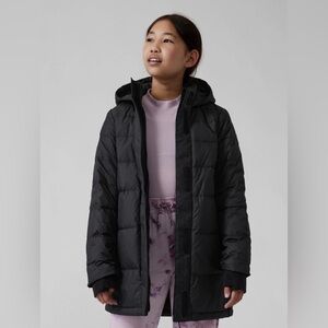 New without the tag, Athleta Black Girl Snow Day Down Jacket, Size XL/14